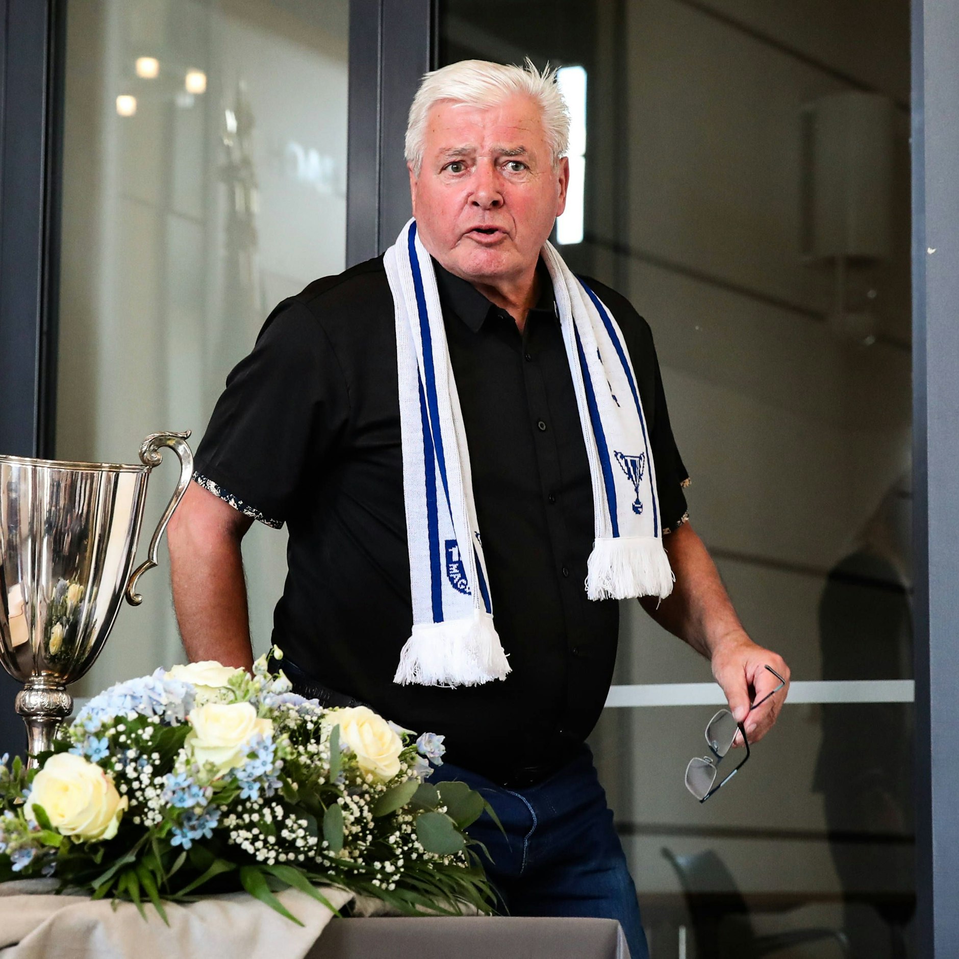 Wolfgang Seguin wurde 2024, 50 Jahre nach dem Europapokalsieg mit dem FCM, von der Stadt Magdeburg geehrt.