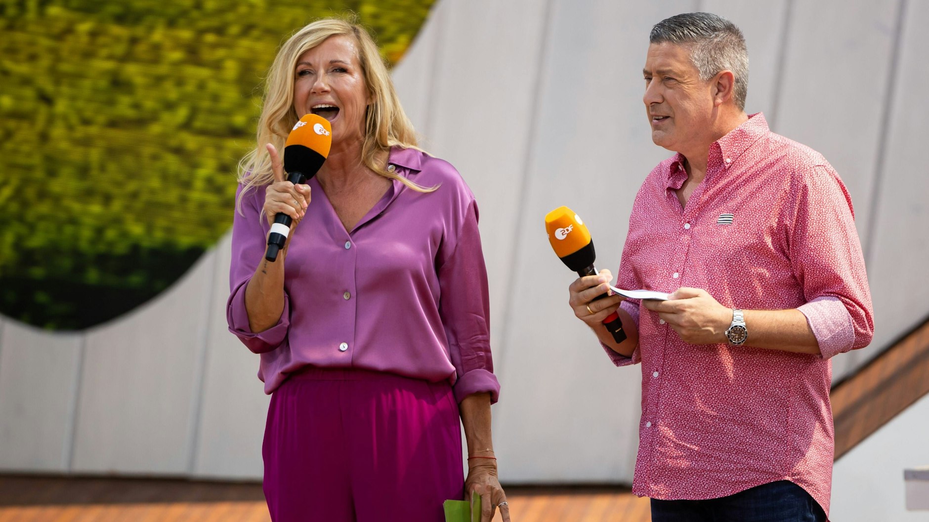 Vertreten wird Andrea Kiewel von Joachim Llambi.
