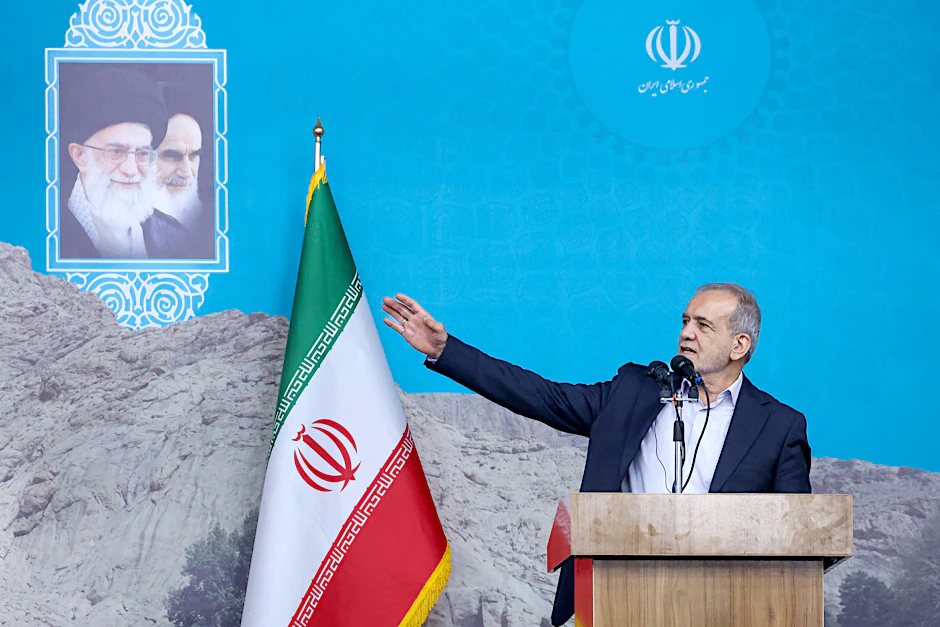 Irans Präsident  Massud Peseschkian