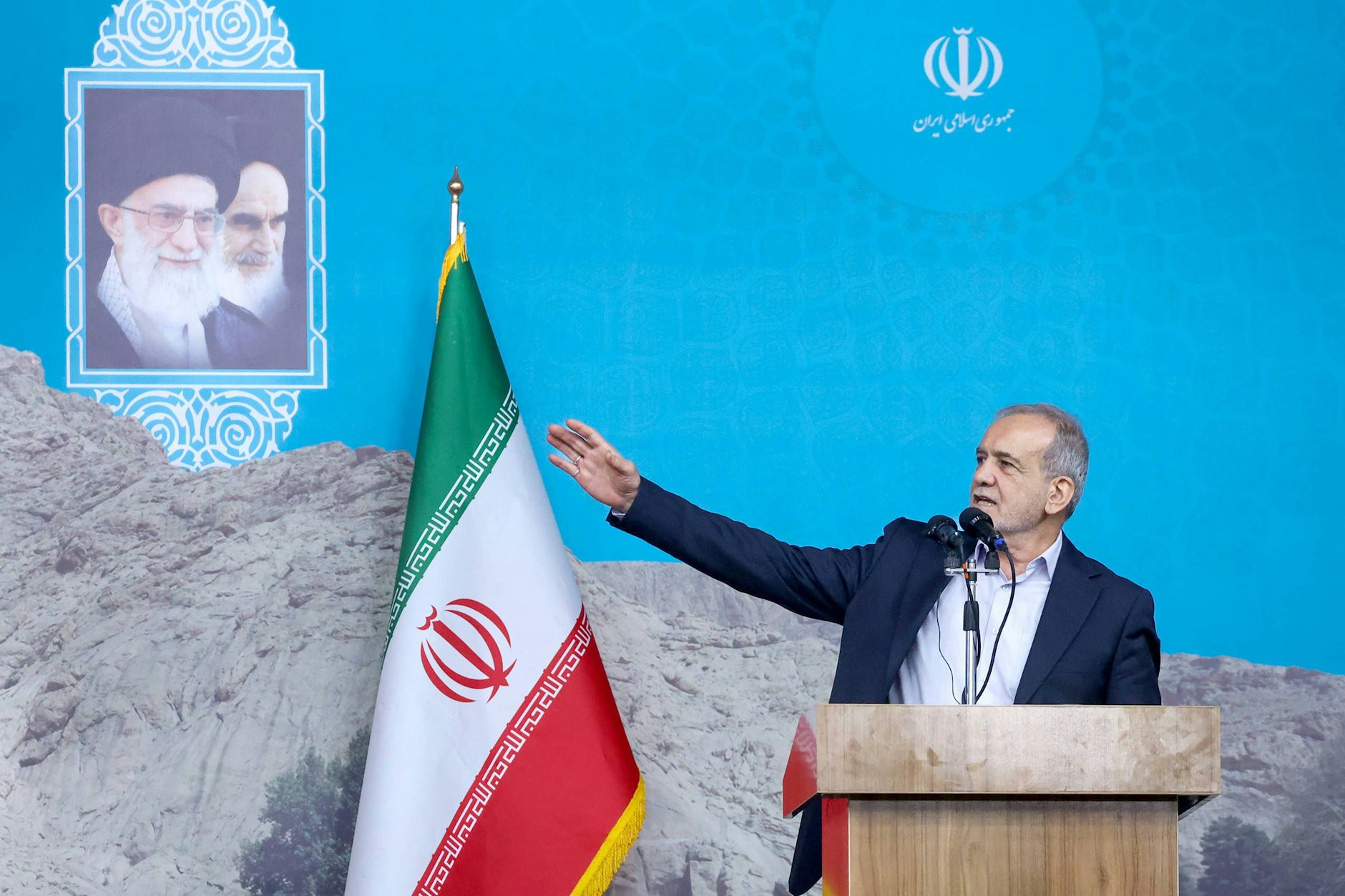 Irans Präsident  Massud Peseschkian