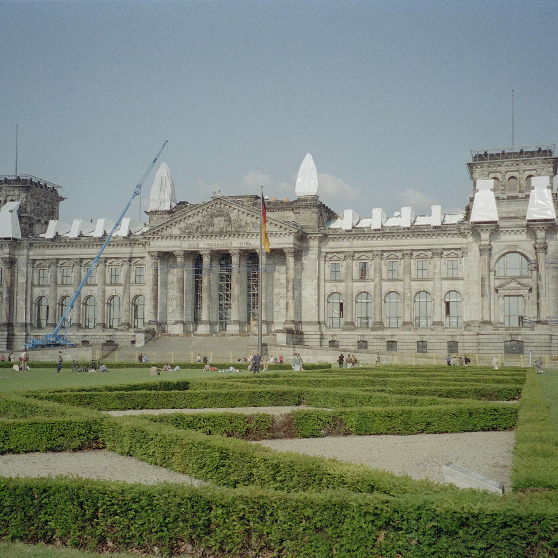 Wie meine DDR-Freunde aus der Oderberger Straße den Reichstag verhüllten