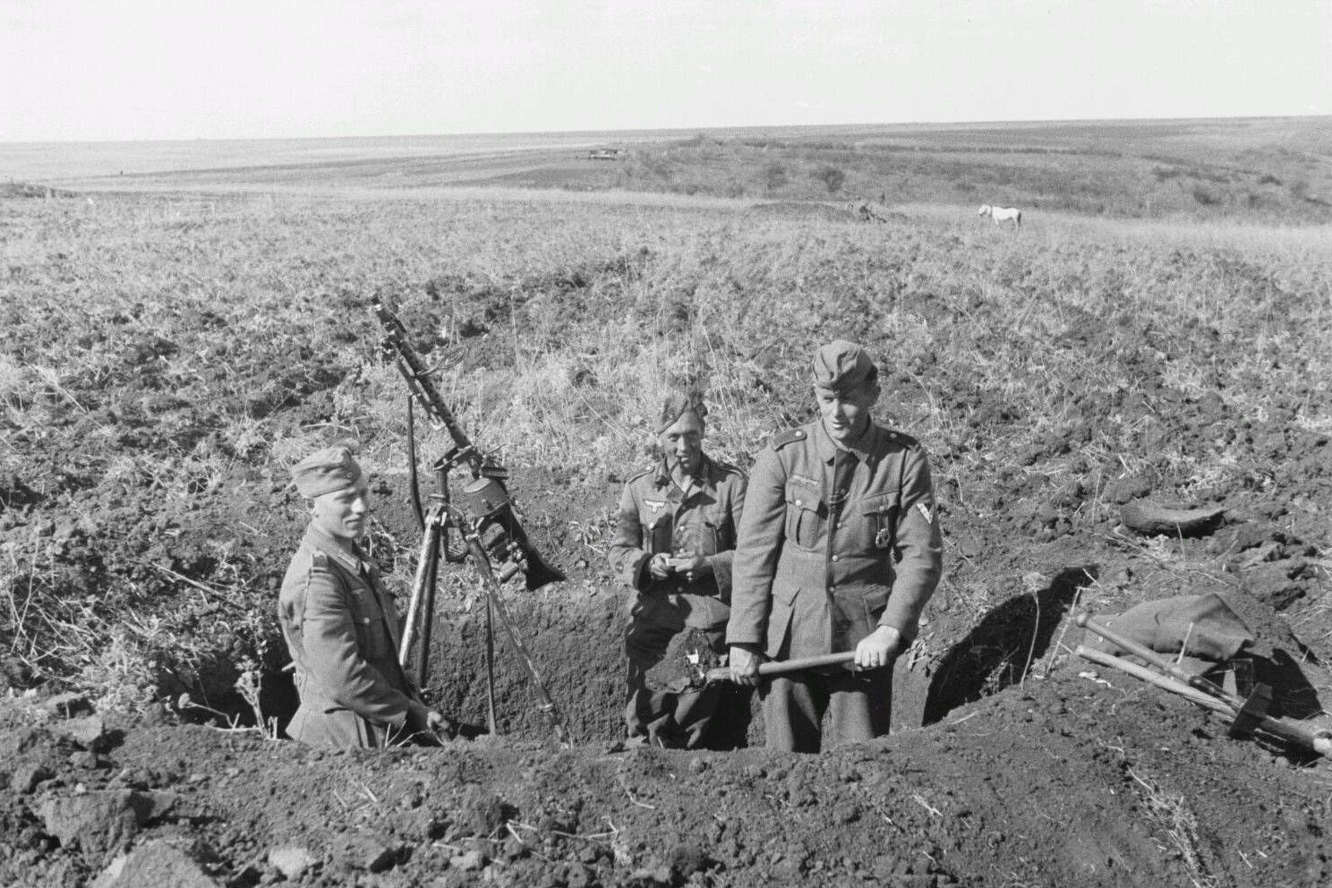 Wehrmachtssoldaten im 2. Weltkrieg