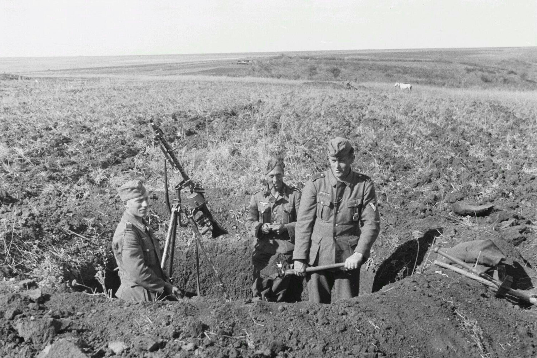 Wehrmachtssoldaten im 2. Weltkrieg