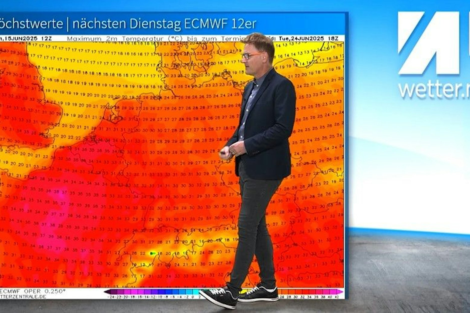 Das Wetter bleibt sommerlich. Nächsten Dienstag werden wieder deutlich über 30 Grad erreicht, weiß Meteorologe Dominik Jung.