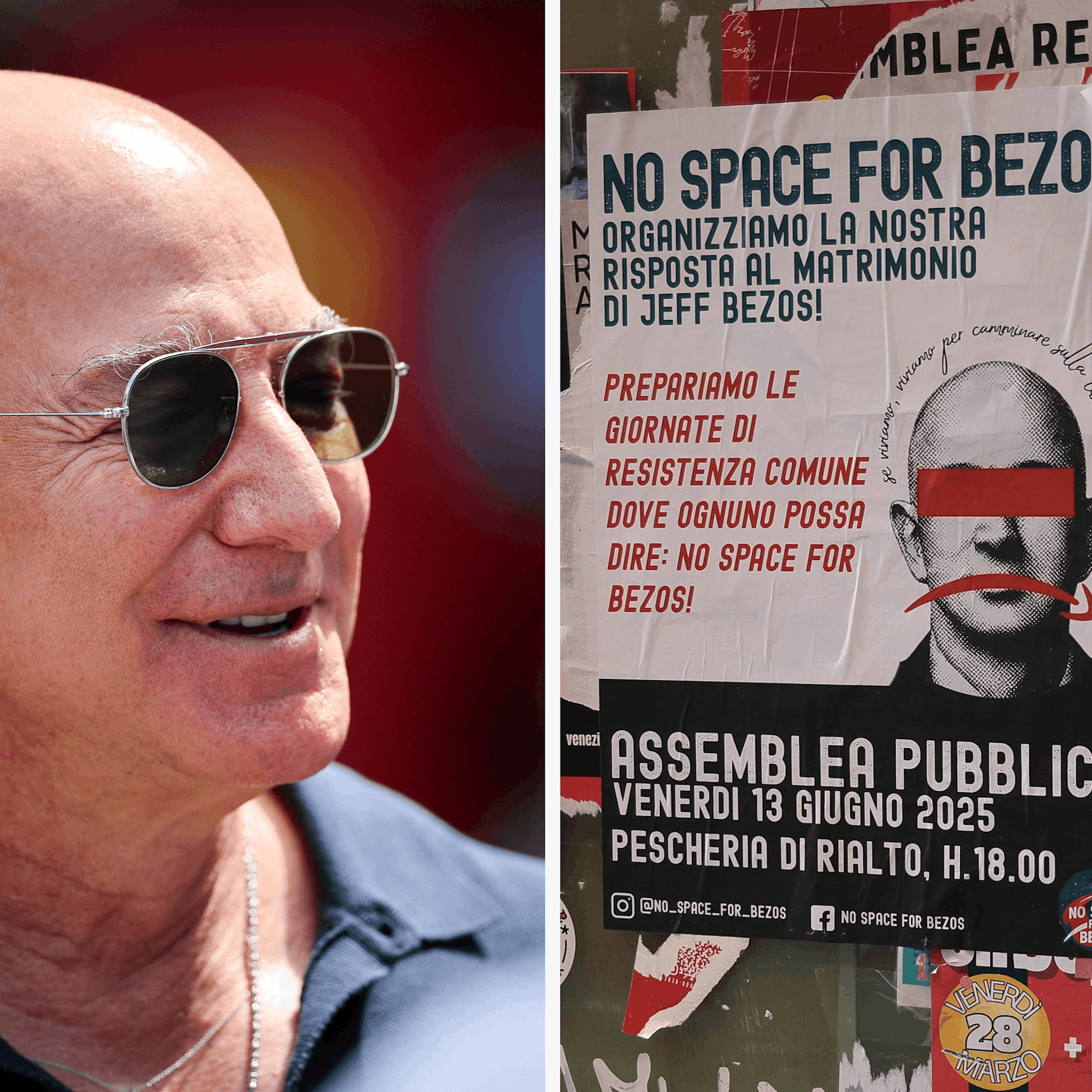 Image - Proteste gegen Bezos-Hochzeit in Venedig: „Er wird es nie dahin schaffen“