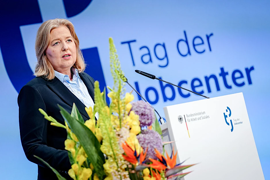 Bärbel Bas (SPD), Bundesministerin für Arbeit und Soziales beim Tag der Jobcenter