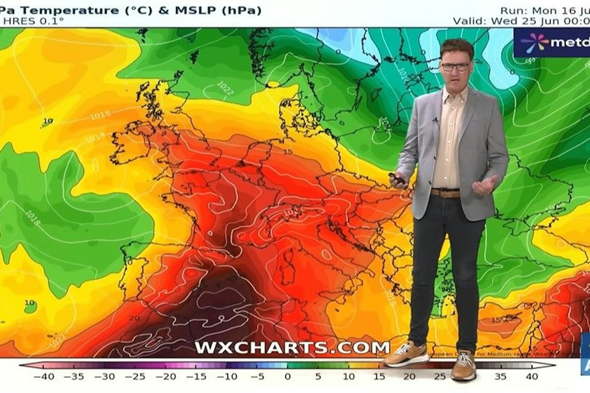 Laut Wetter-Prognosen wird es kommenden Woche wieder richtig heiß, weiß Experte Dominik Jung.