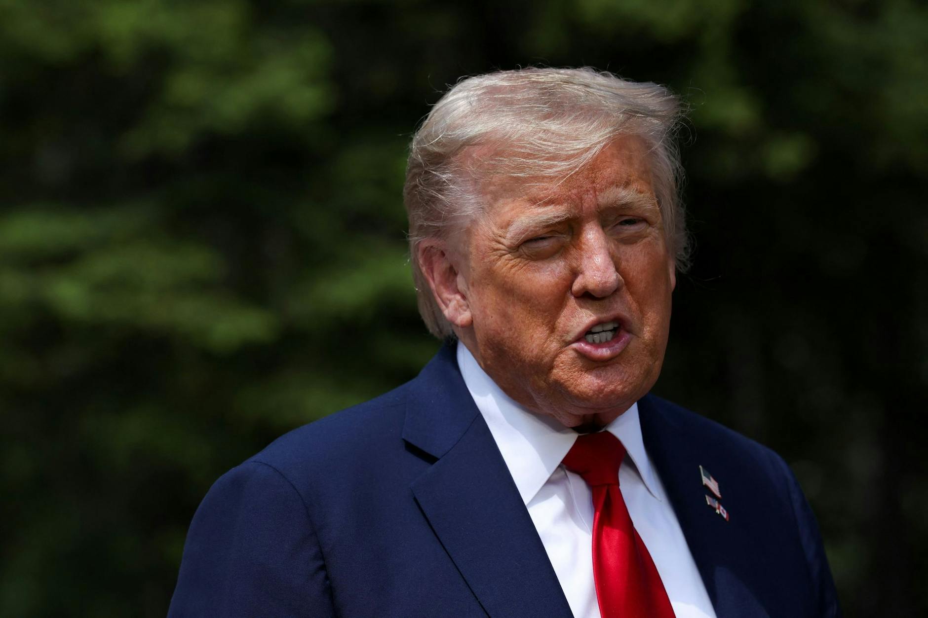 Zijn terugkeer naar het presidentschap veranderde de houding van de Europeanen ten opzichte van een staakt-het-vuren in Oekraïne: Donald Trump tijdens de G7-bijeenkomst in Canada