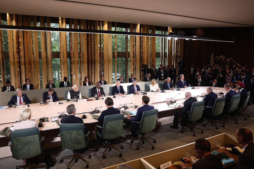 USA prevents Ukraine declaration at G7 summit