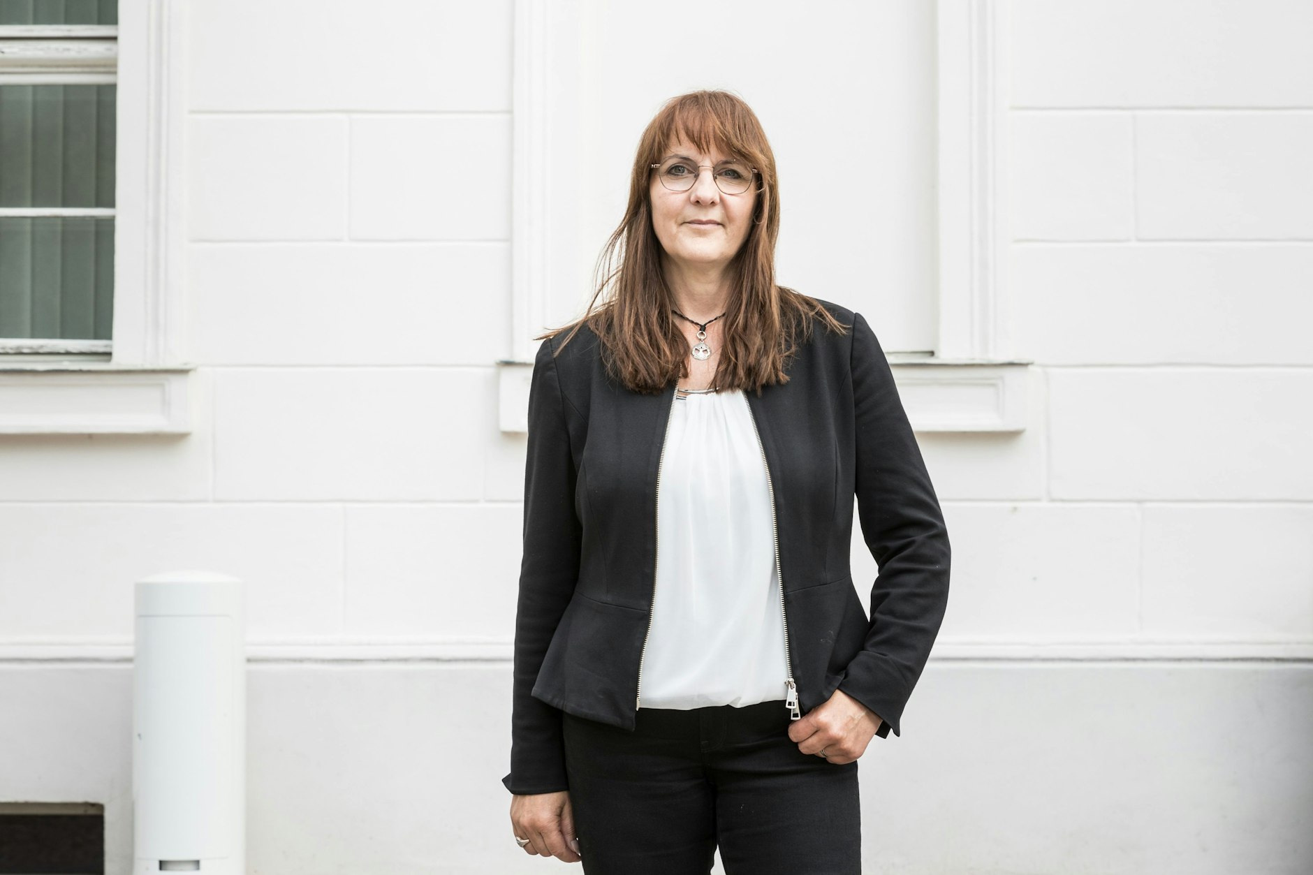 Katrin Lange in Pritzwalk. Vor vier Wochen trat die SPD-Politikerin als Innenministerin von Brandenburg zurück.