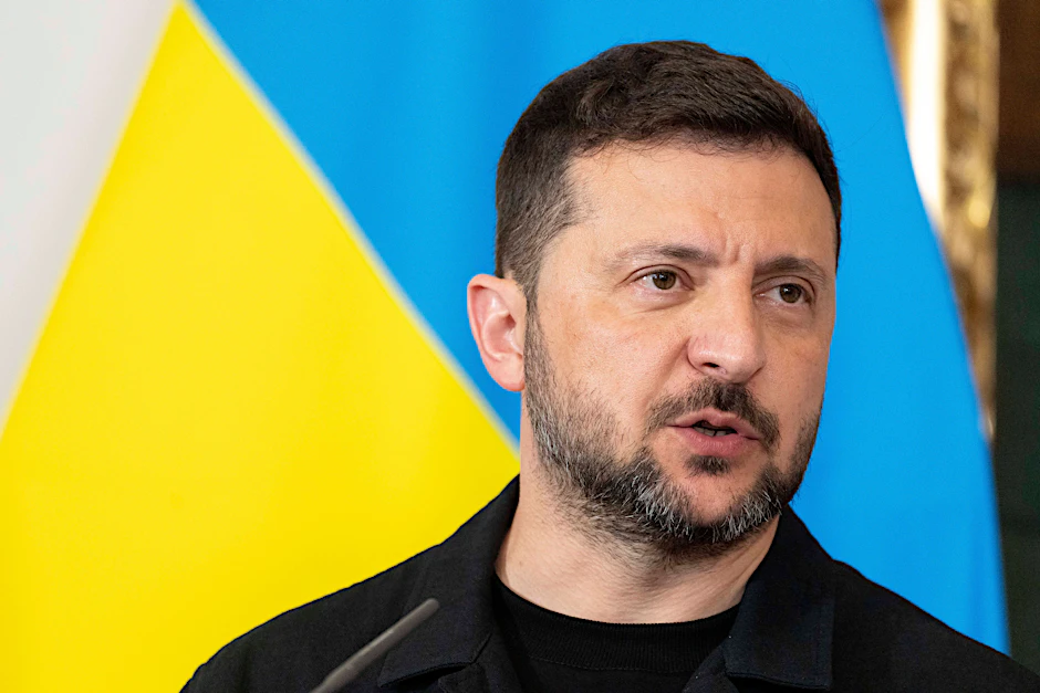 Der ukrainische Präsident Wolodymyr Selenskyj