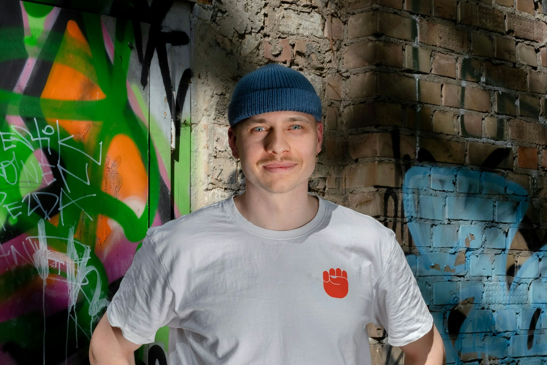 Lennart Studt, Ökonom und Lebenskünstler: Für das ehemalige ASMW-Gelände in Friedrichshagen hat er ein umfassendes Nachnutzungskonzept mit viel Raum für partizipative Teilhabe entwickelt.