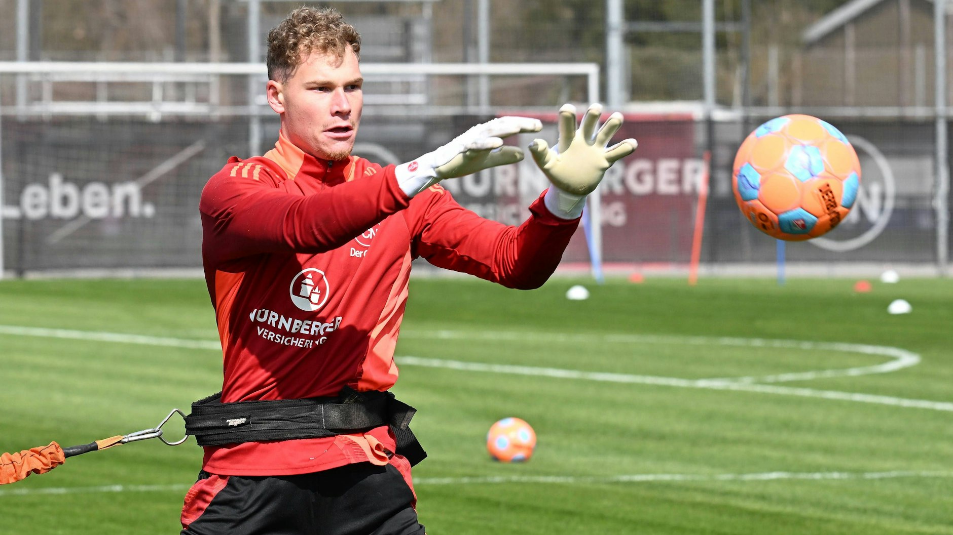 Mehr als zehn Jahre lang wurde Torhüter Nicolas Ortegel im Nachwuchsleistungszentrum des 1. FC Nürnberg ausgebildet.