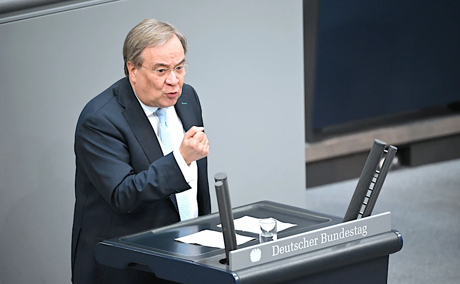 Der CDU-Politiker Armin Laschet im Bundestag