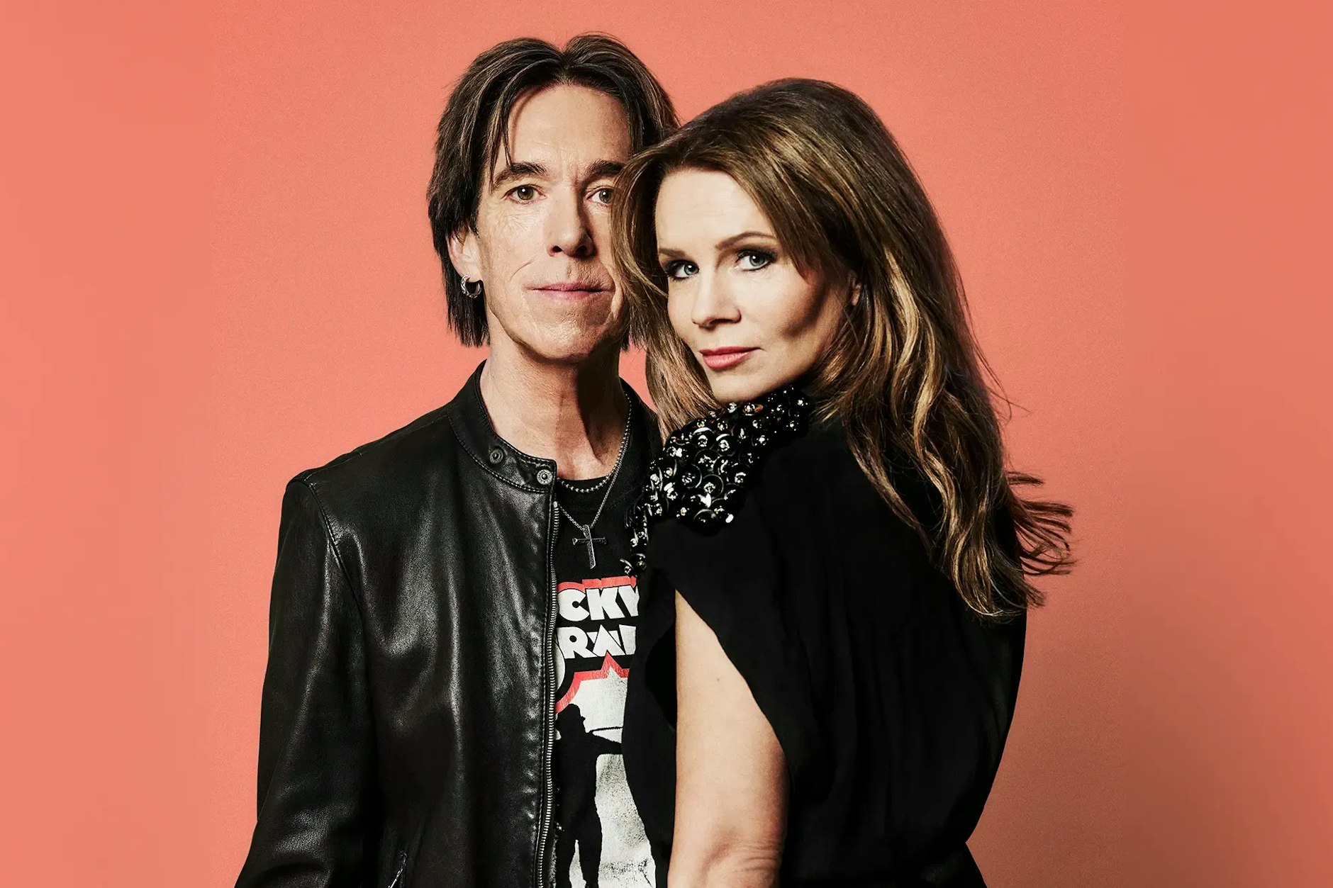 Sie sind jetzt Roxette: Per Gessle und die neue Sängerin Lena Philipsson.