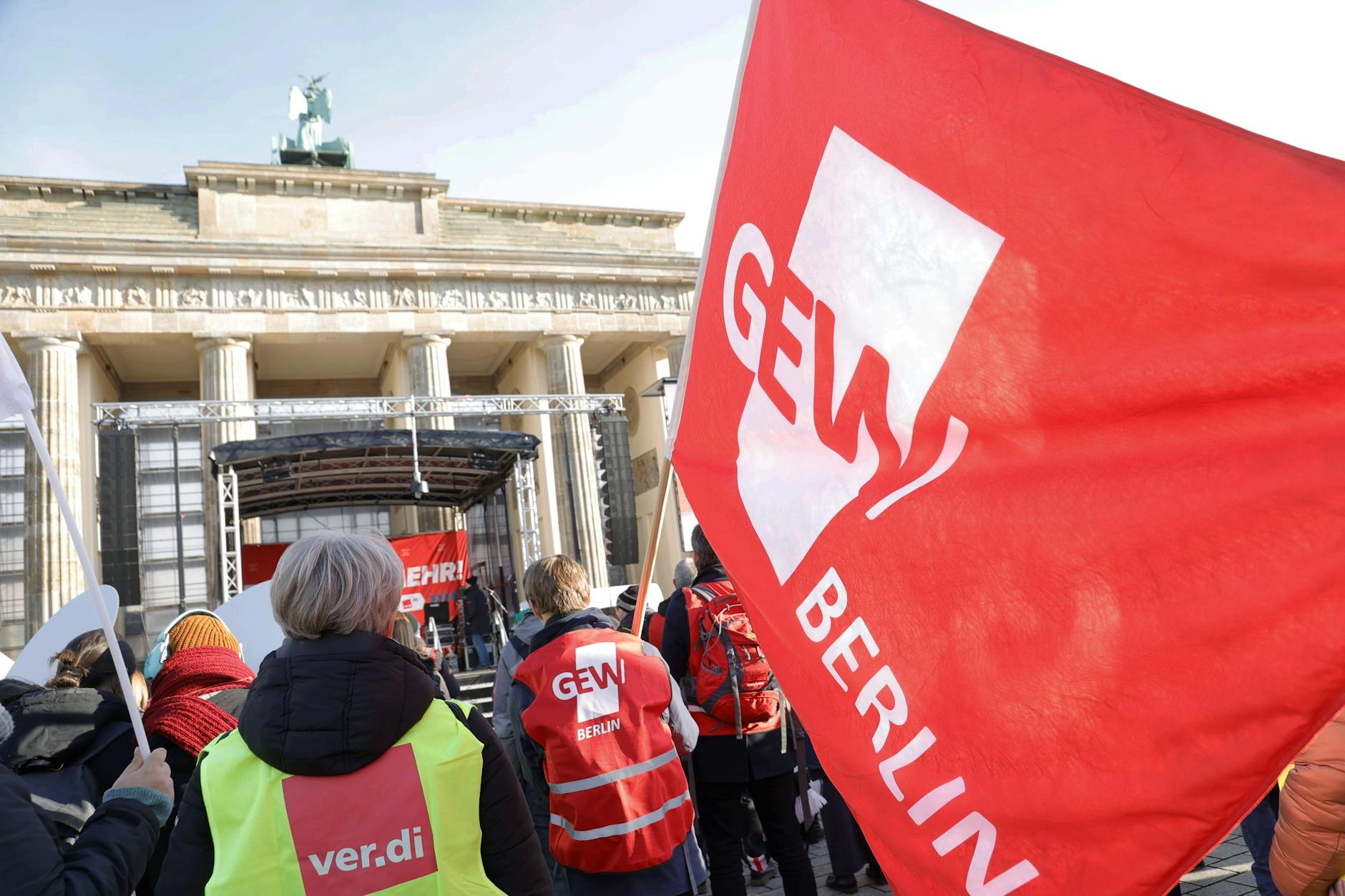 Immer wieder hatte die Gewerkschaft Erziehung und Wissenschaft (GEW) gestreikt.