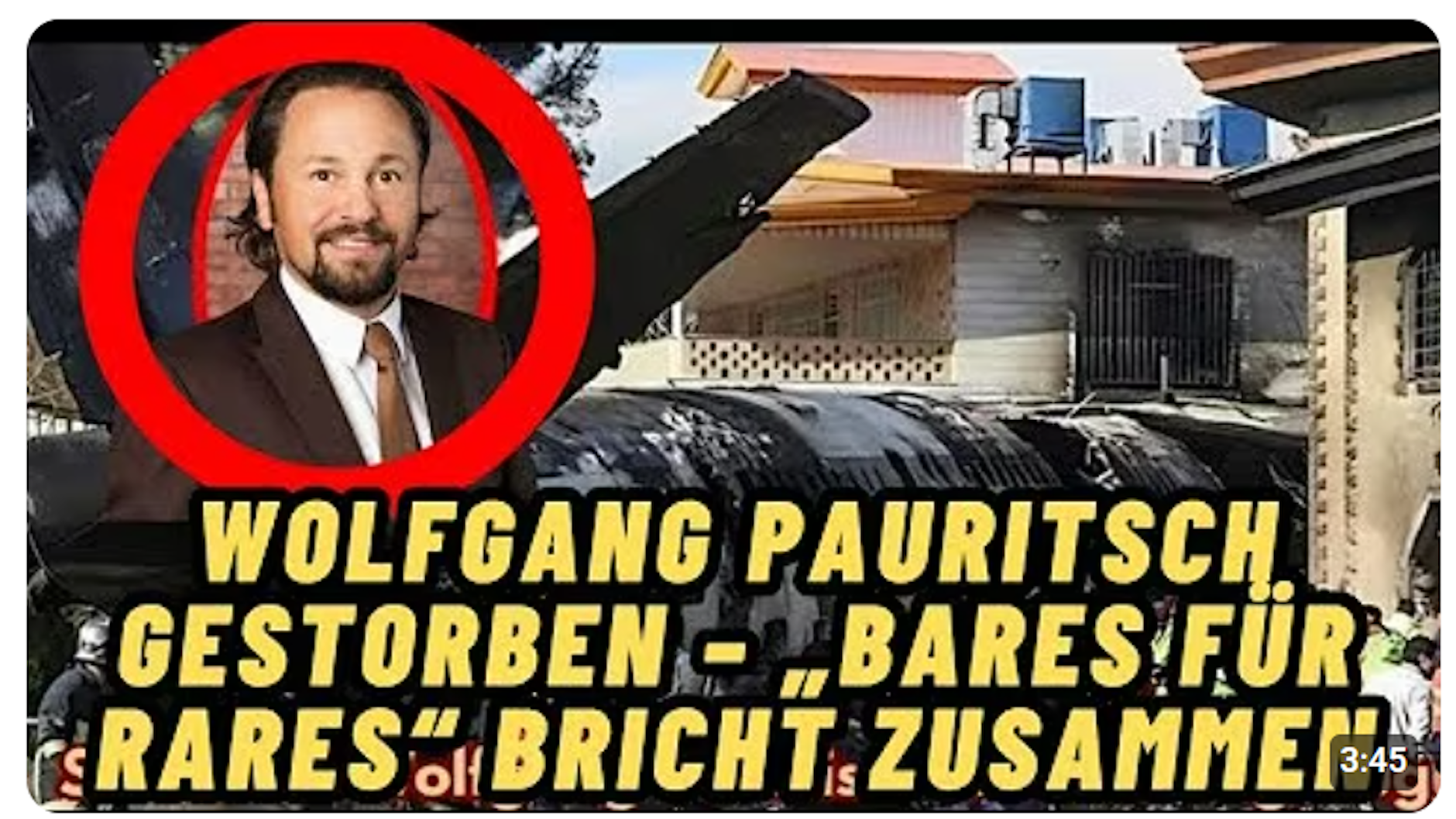 In anderen Clips ist die Rede davon, Wolfgang Pauritsch von „Bares für Rares“ sei in dem Flugzeug gewesen, das vor Tagen in Indien abstürzte. Mehr als 240 Menschen kamen ums Leben.