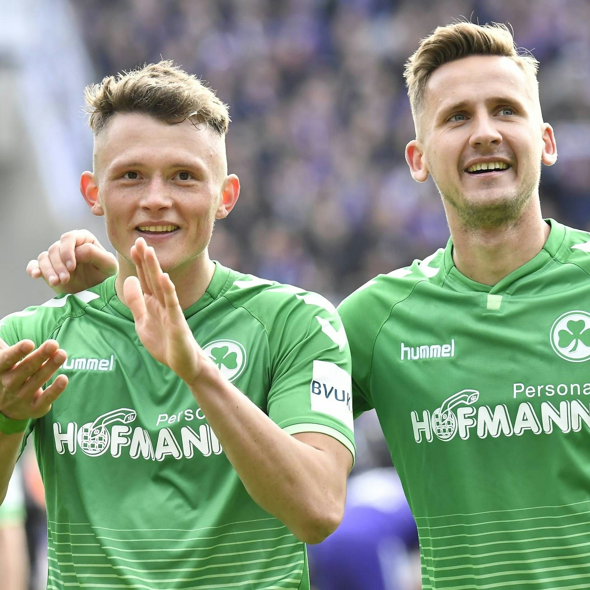 2019 spielten Fabian Reese und Paul Seguin bei Greuther Fürth zusammen. Jetzt gibt es bei Hertha BSC die Wiedervereinigung.