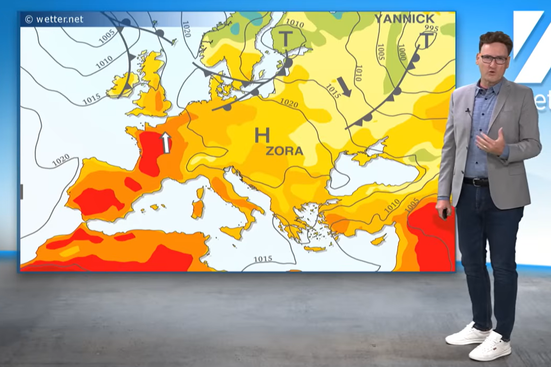 Jetzt wird die Hitze richtig anstrengend: Das Wetter am Wochenende wird so sommerlich wie noch nie in diesem Jahr. Hoch Zora sorgt für heftige Temperaturen.