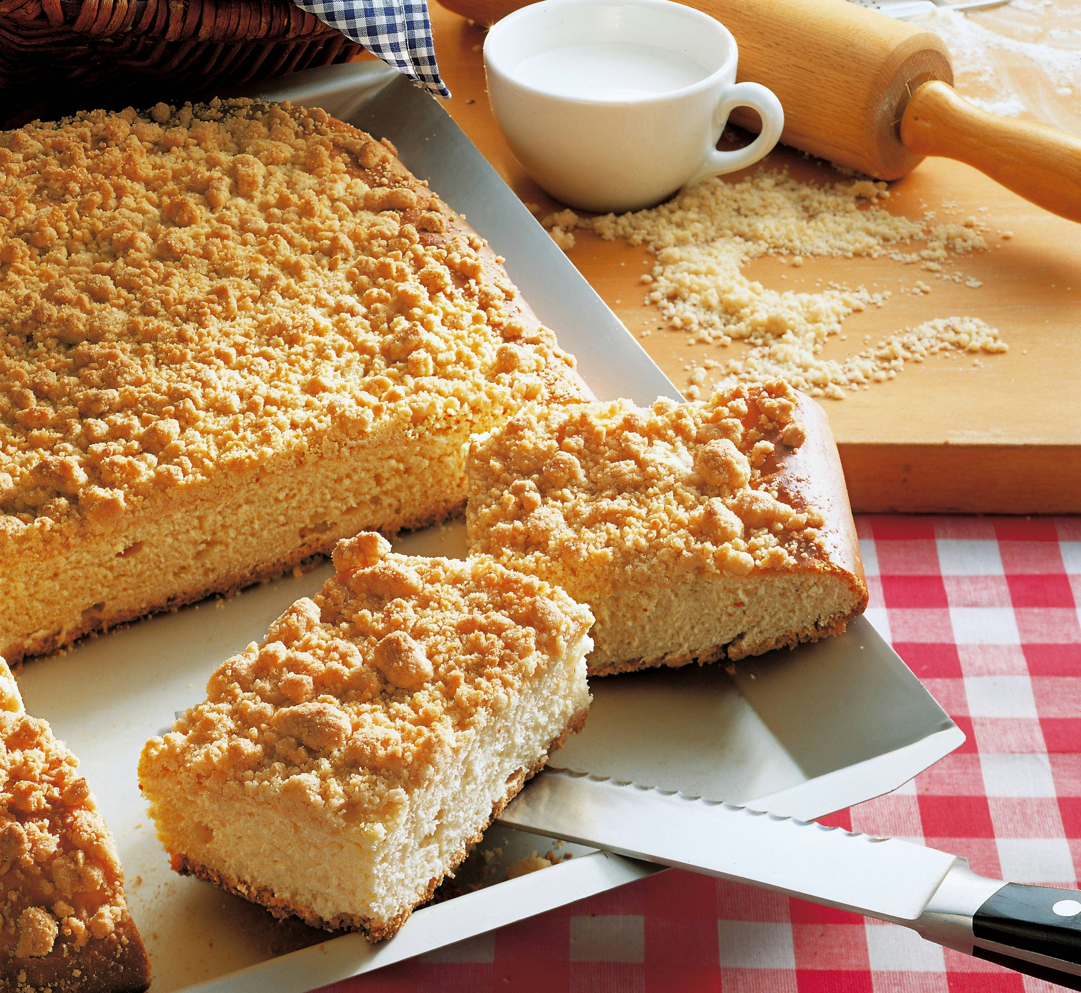 Omas Rezept für Streuselkuchen mit Pudding: Wie vom Ost-Bäcker!