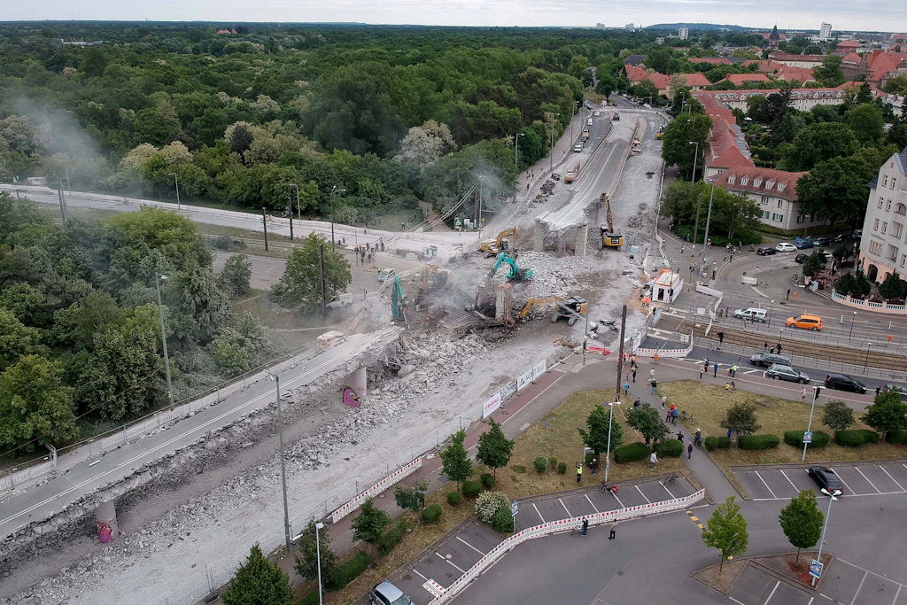 Brücke An der Wuhlheide in Köpenick: So geht es nach dem Abriss weiter