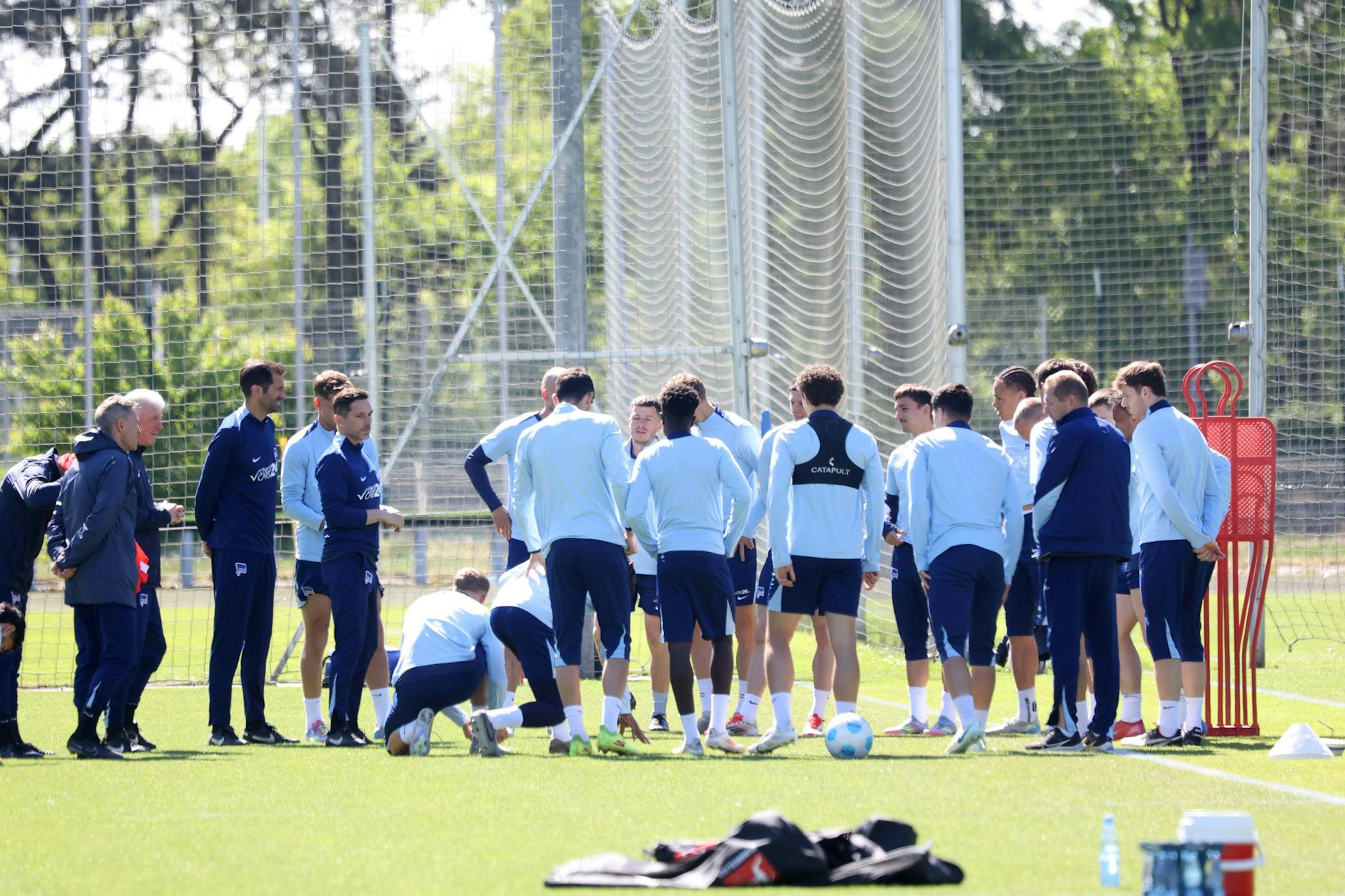 Montag ab 15 Uhr bittet Hertha-Trainer Stefan Leitl seine Spieler zum Trainingsauftakt.