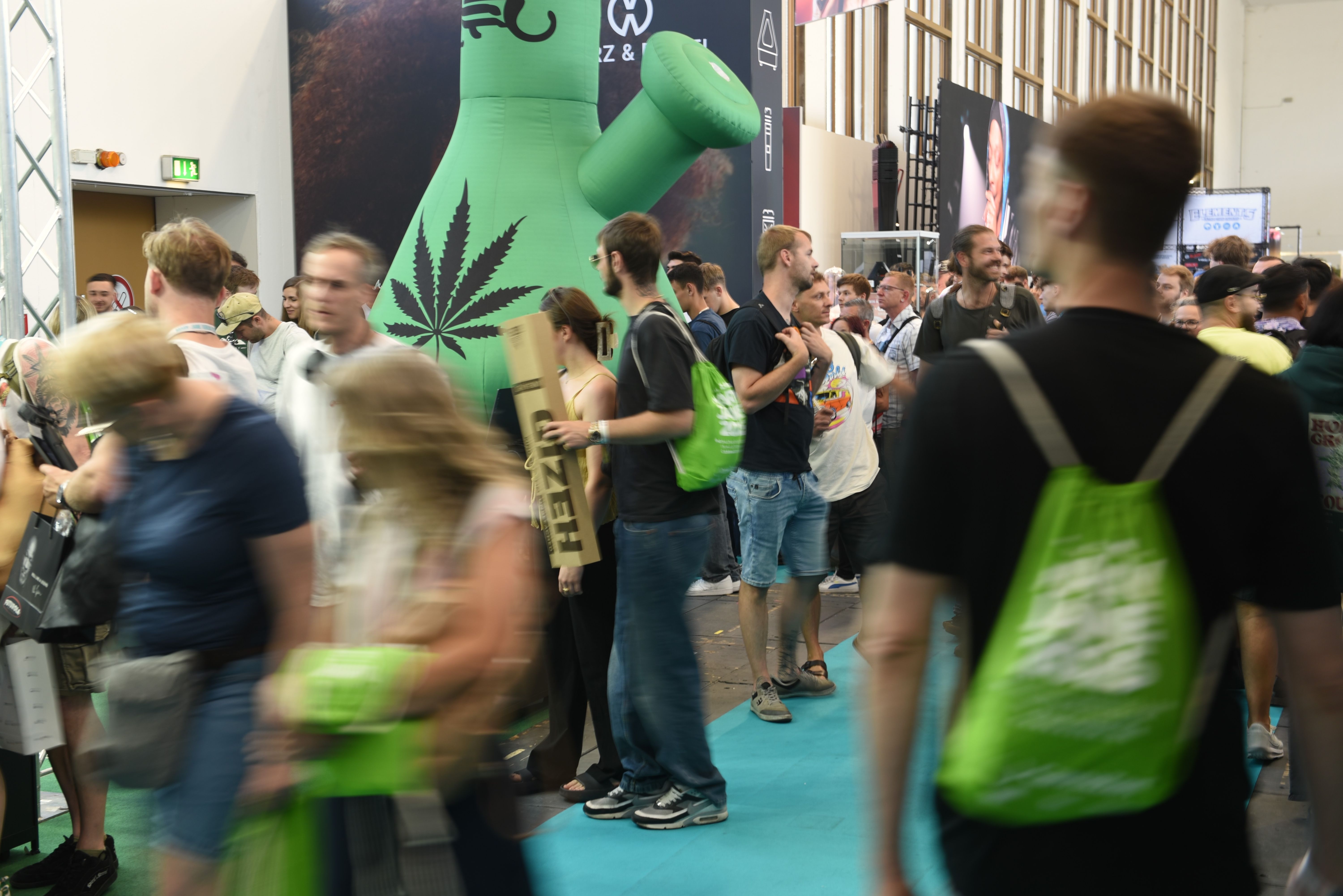 Image - Cannabis-Messe Mary Jane in Berlin: Tausende Besucher mehr als erwartet gekommen