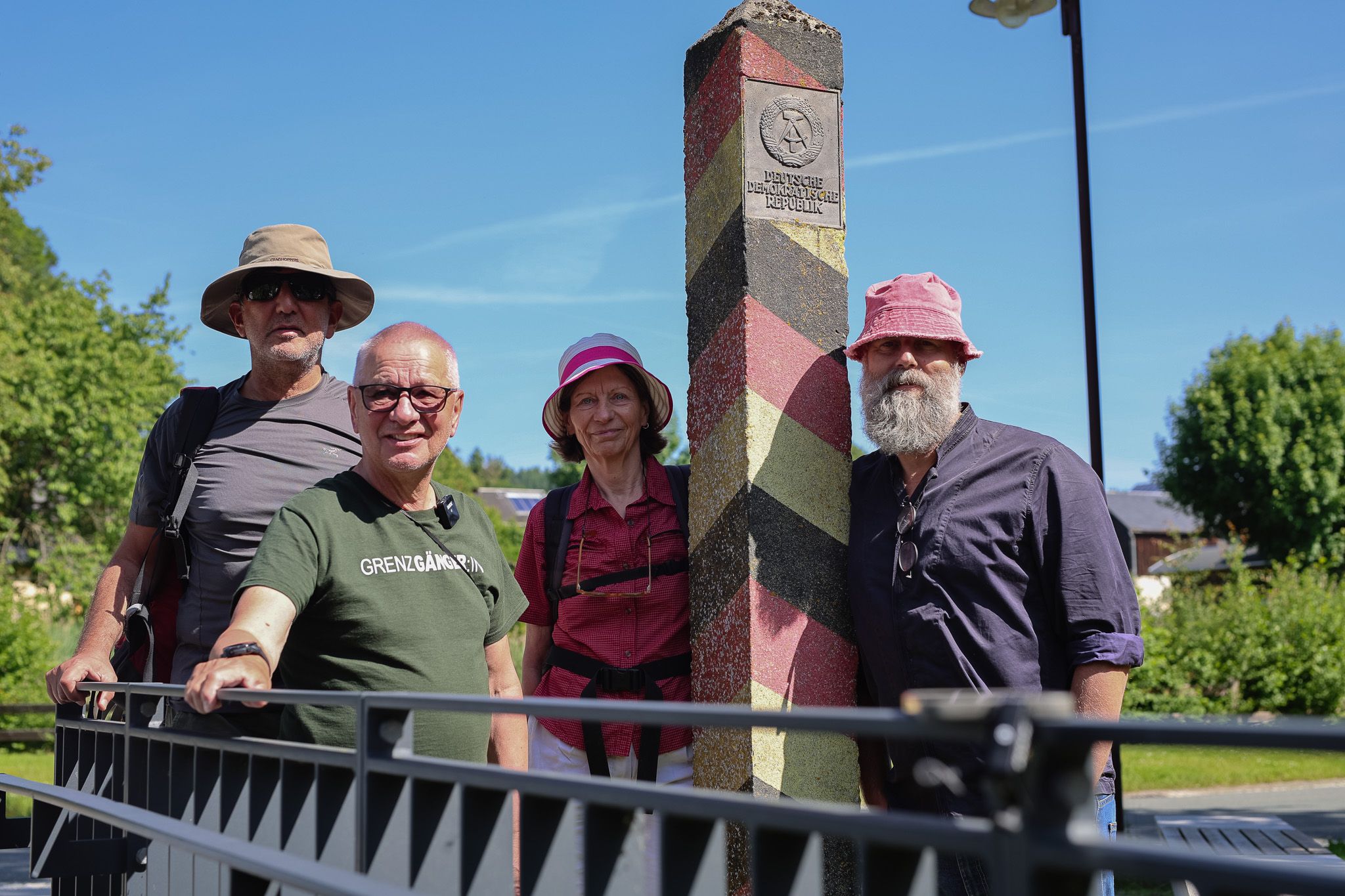 Im Video: „Ich will nicht untätig bleiben!“ - Warum ein Ex-Grenzsoldat für den Frieden wandert