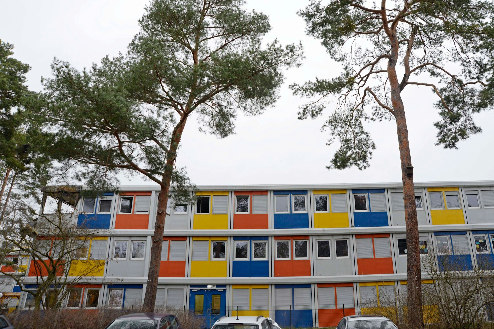 Das Containerdorf in Köpenick kommt weg.