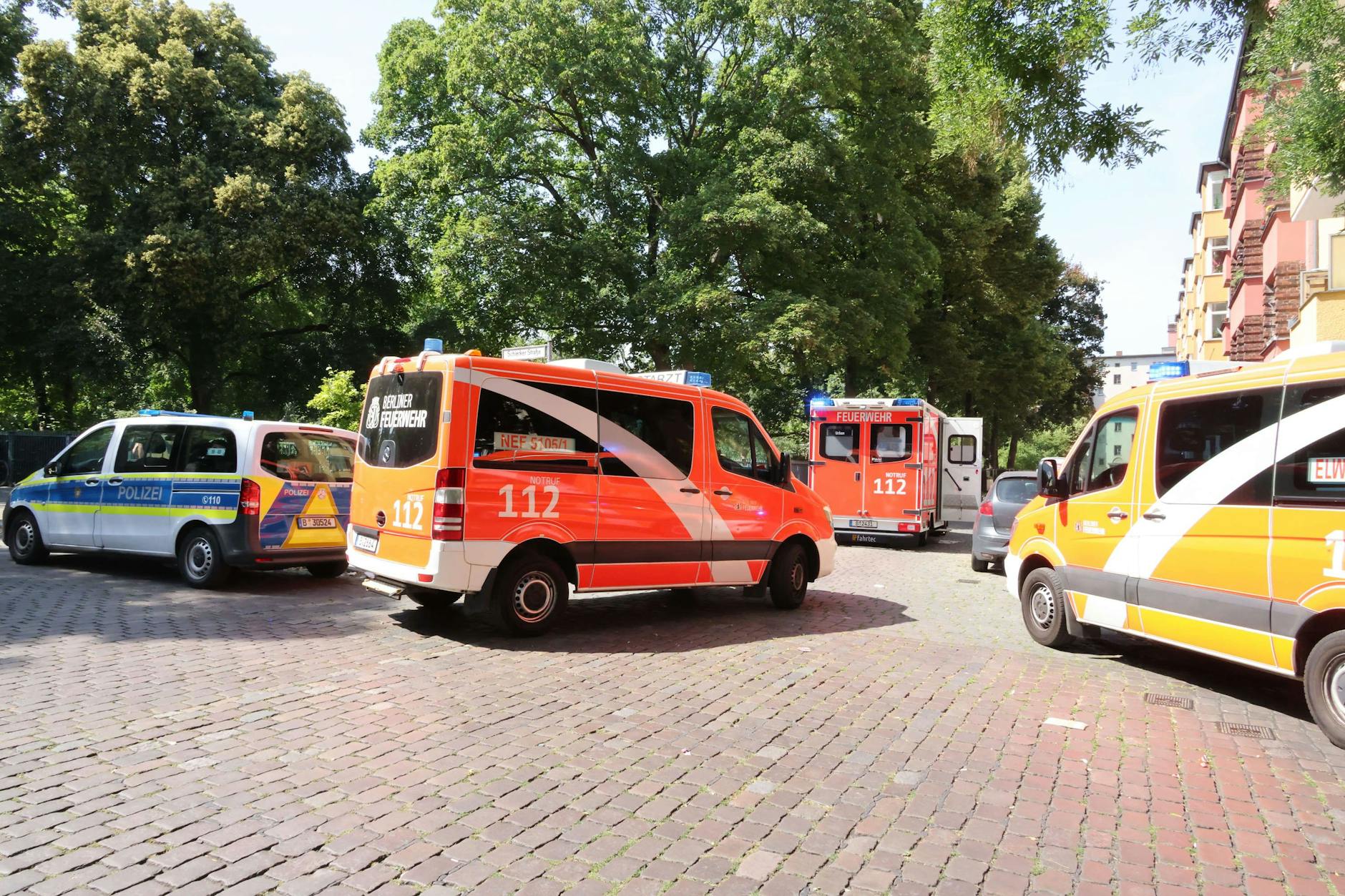 In Neukölln wurde ein 28-Jähriger in einem Park erstochen.