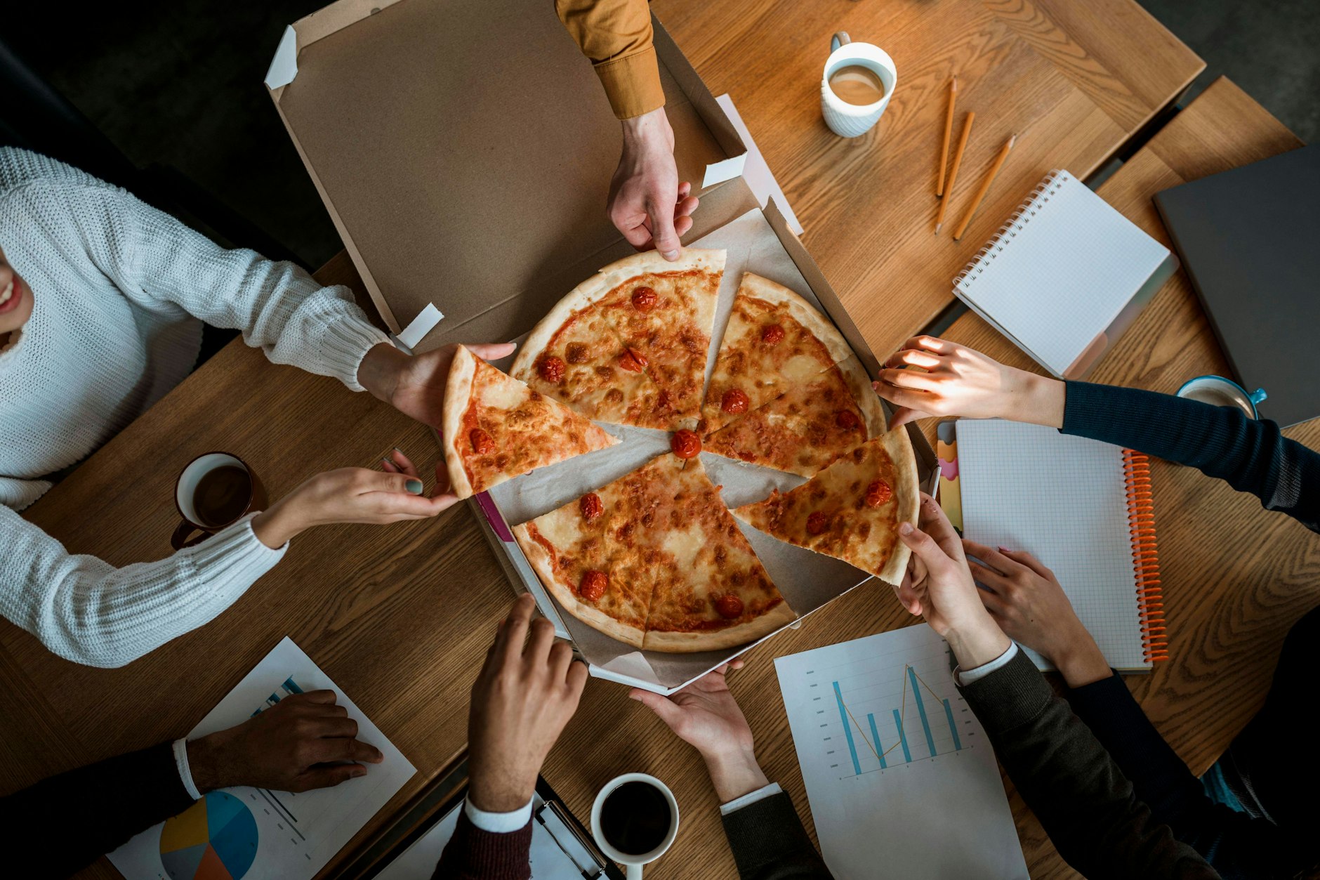 Machen Pentagon-Mitarbeiter Überstunden, gönnen auch sie sich gerne mal eine Pizza von der Pizzeria nebenan.