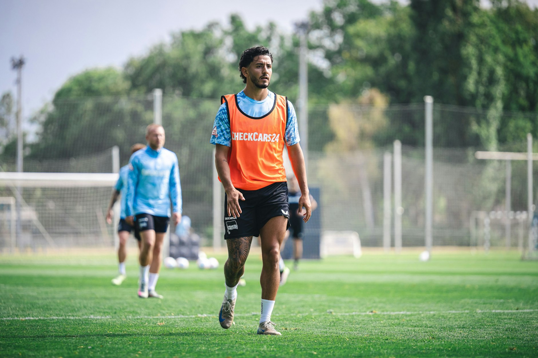 Herthas Mittelfeldspieler Kevin Sessa muss nächste Saison zeigen, was er draufhat.