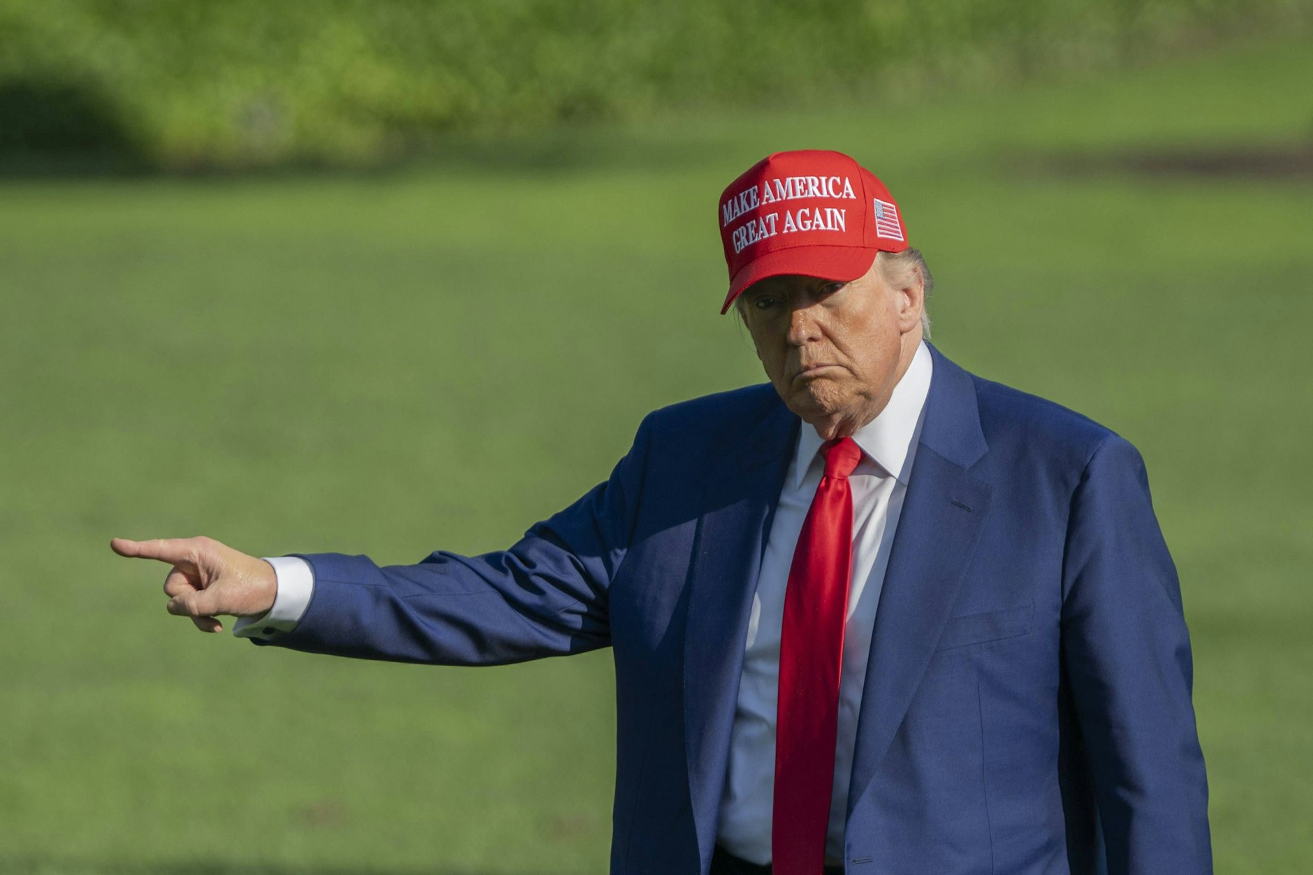 US-Präsident Donald Trump kündigte in der Nacht die Waffenruhe zwischen Israel und dem Iran an.