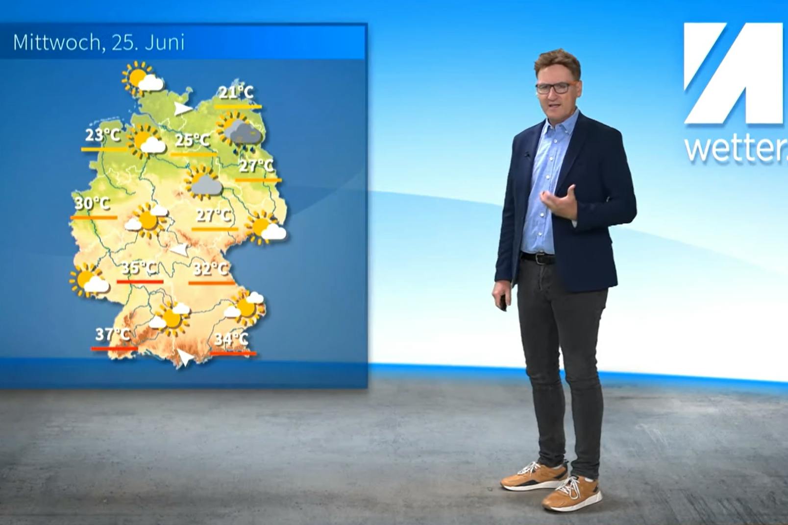 Über Berlin und Brandenburg hängen die Regen- und Gewitterwolken fest: Für fast überall sagt Meteorologe Dominik Jung für Mittwoch sonniges Wetter voraus – nur nicht für die Hauptstadtregion.