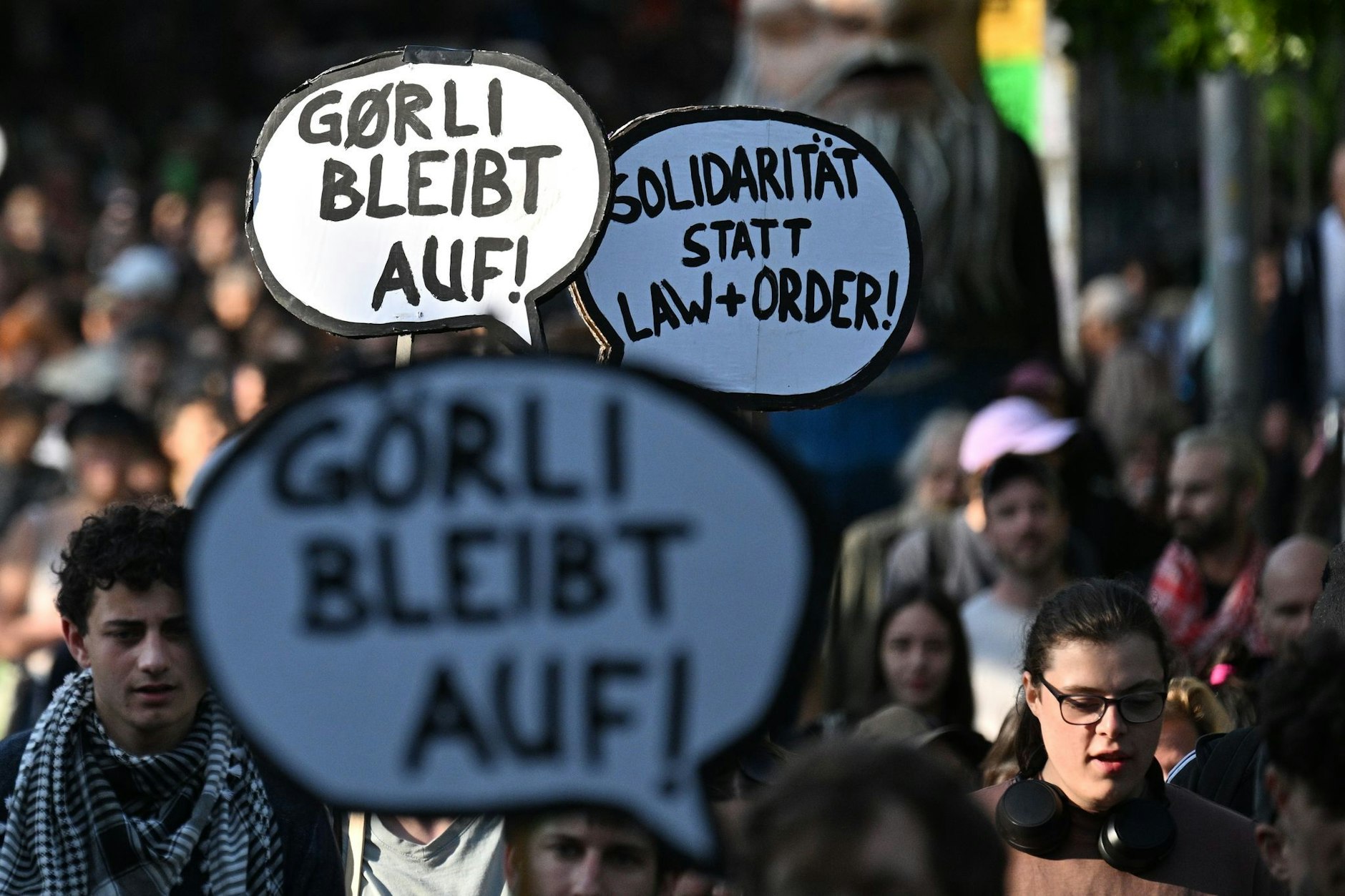 Gegen den Bau des Zauns um den Görlitzer Park regt sich viel Protest.
