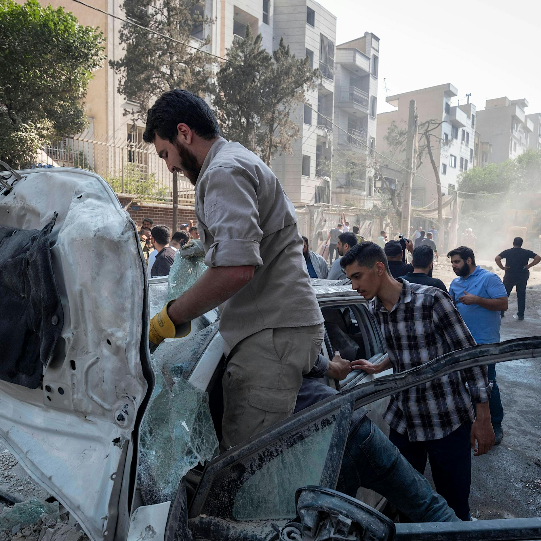 Verzweifelte Menschen in Teheran: „Viele haben seit einer Woche nicht geschlafen“