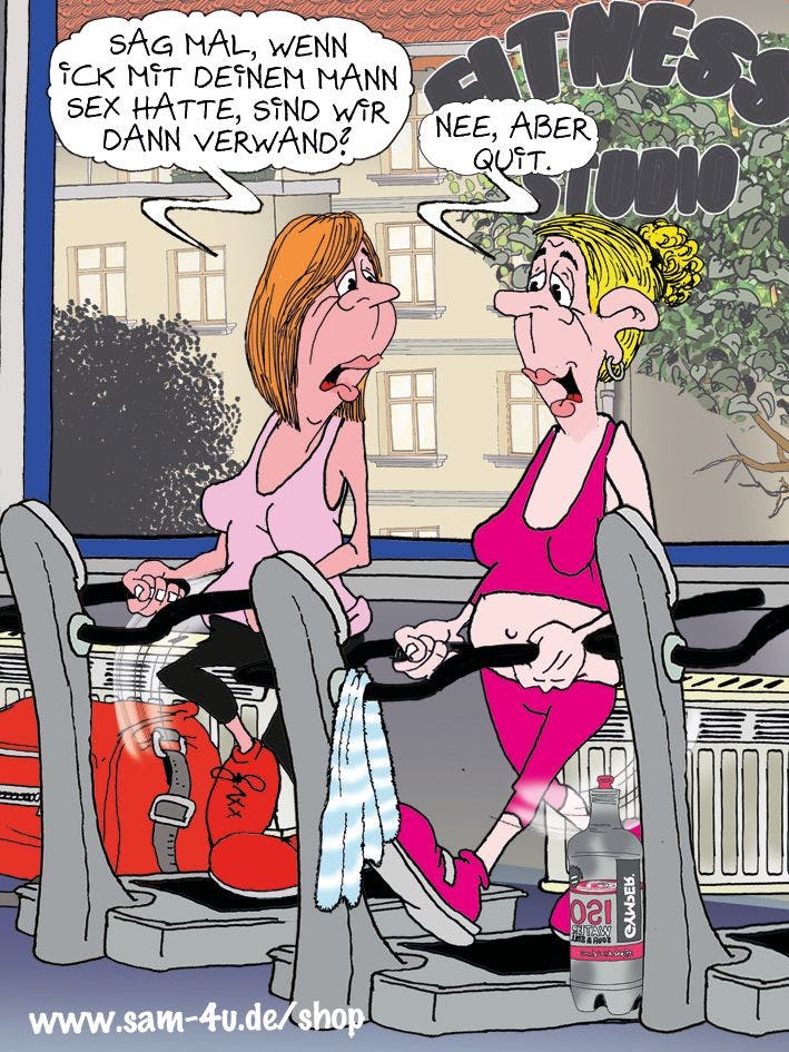 Auch heute gibt es den täglichen Cartoon des Tages von unserem Zeichner Sam Paff aus Berlin. Er gehört zu unserer Rubrik Witz des Tages einfach dazu!