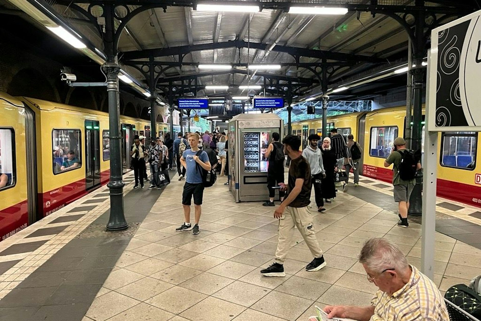 In Berlin ist der S-Bahn-Verkehr derzeit eingestellt.