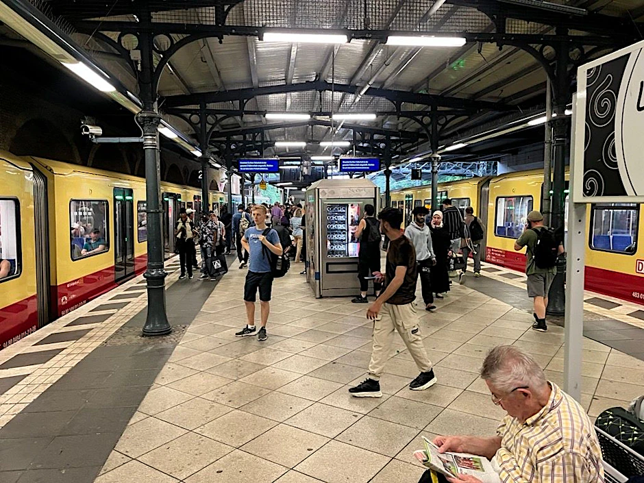 In Berlin ist der S-Bahn-Verkehr derzeit eingestellt.