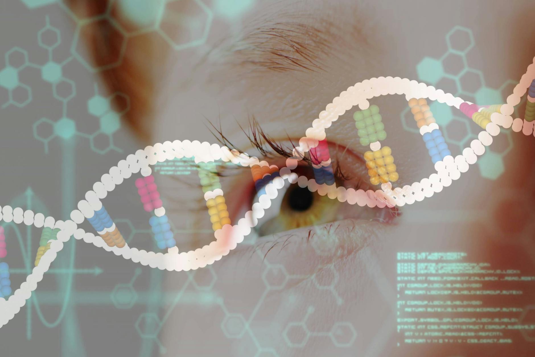 Illustration einer DNA-Doppelhelix