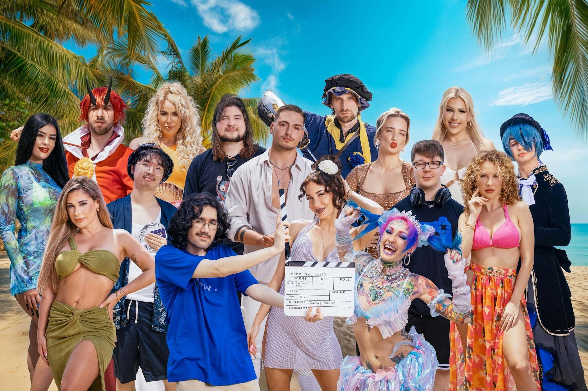 Die neuen Beautys und Nerds der sechsten Staffel Beauty & The Nerd.