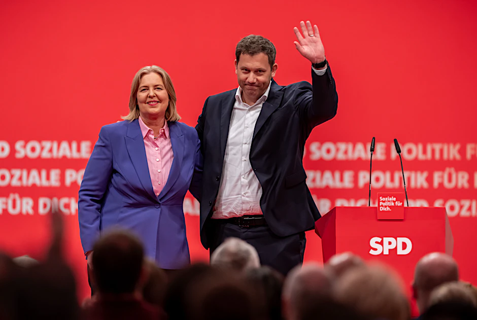 Lars Klingbeil und Bärbel Bas sind die neuen Co-Vorsitzenden der SPD.