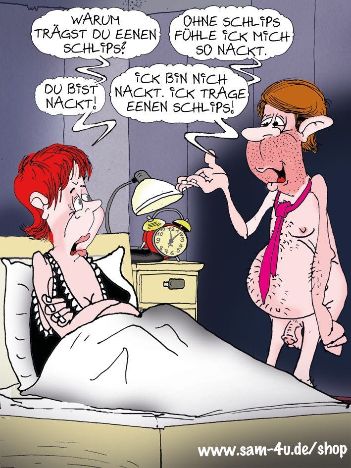 Bereit für den Cartoon des Tages? Auch am Samstag kommt der gezeichnete Witz des Tages von Sam Paff aus Berlin.