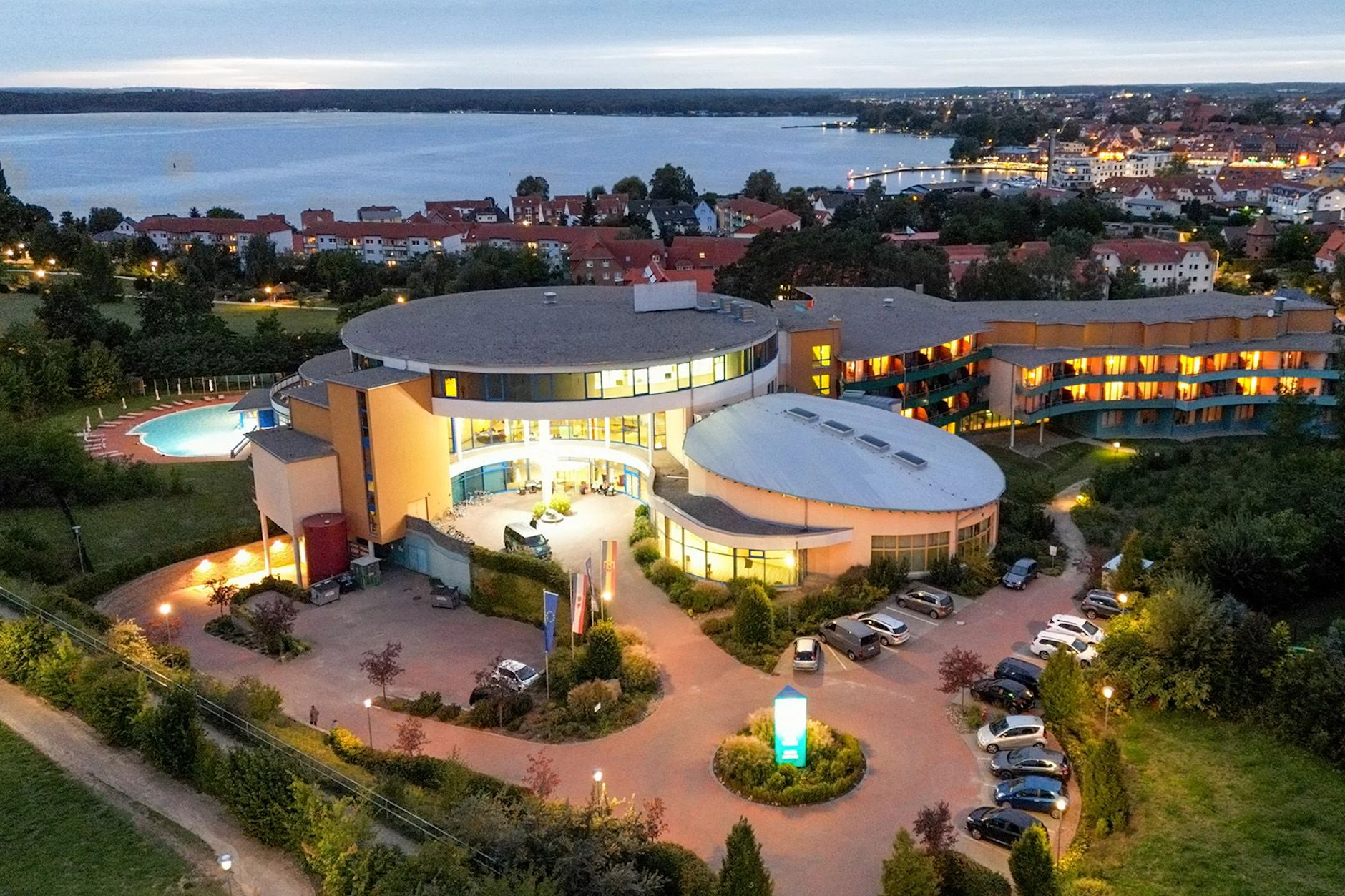 Das Kurzentrum Waren (Müritz).
