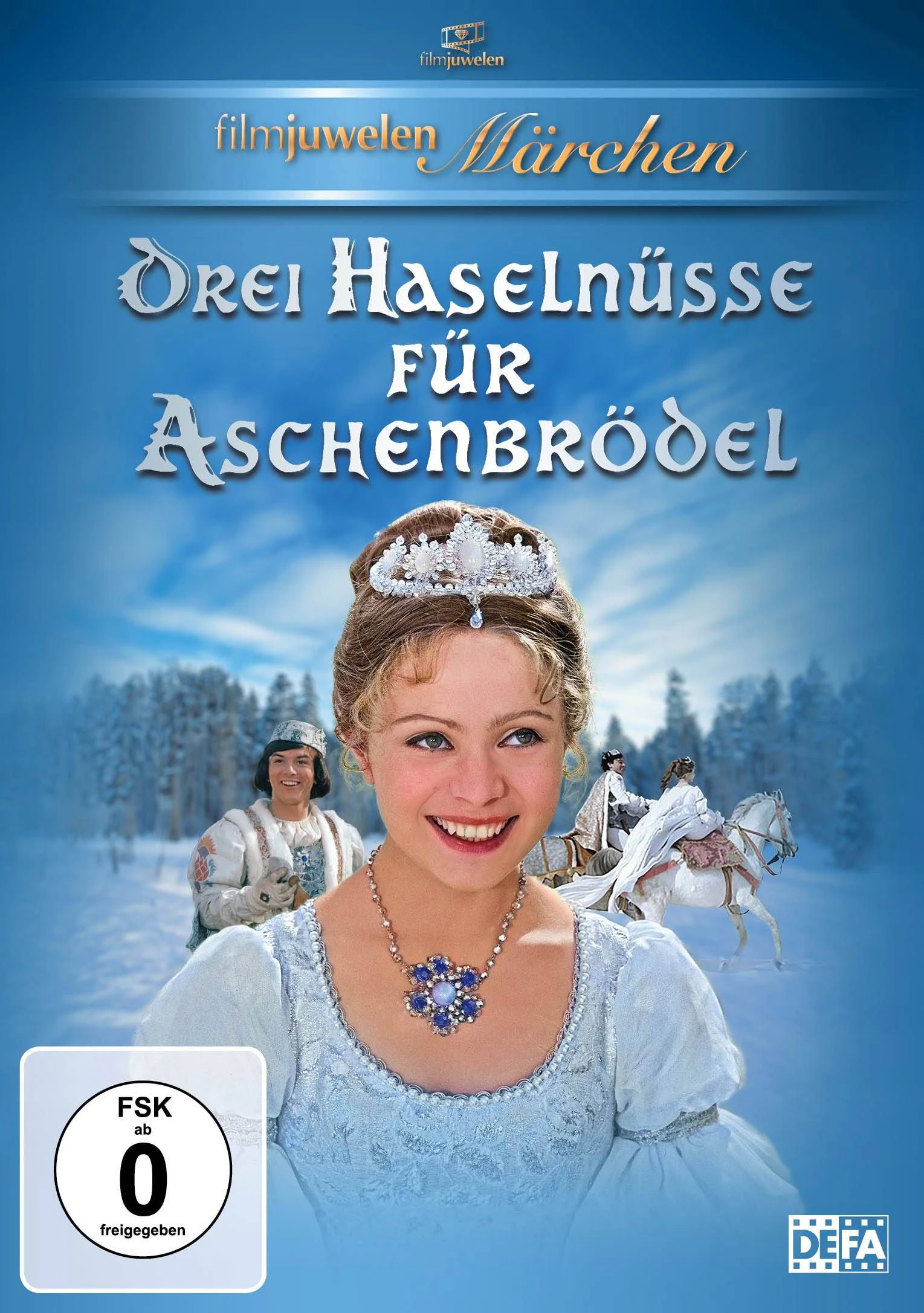 Foto von Die DVD „Drei Haselnüsse für Aschenbrödel“