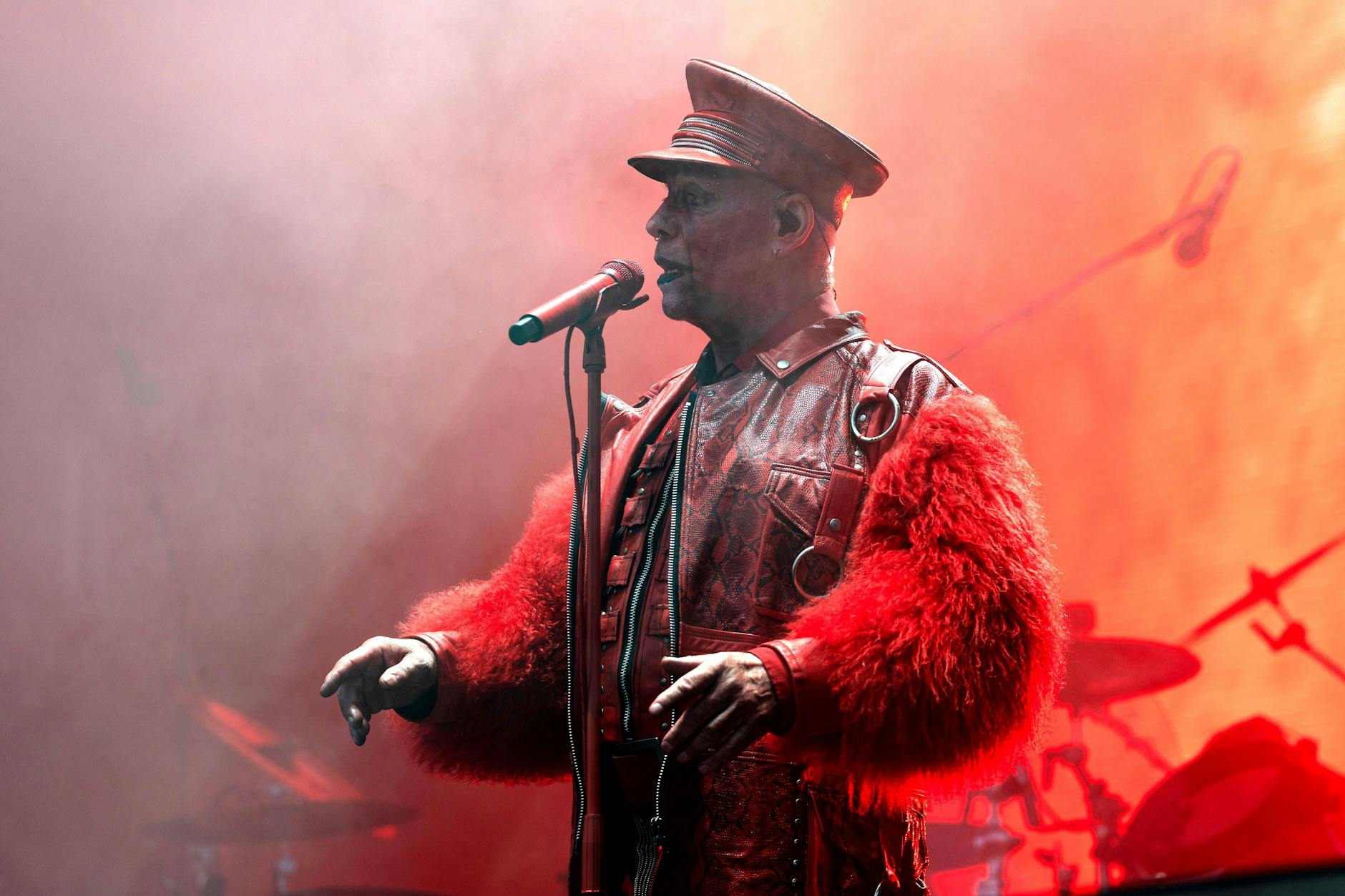 Till Lindemann auf seiner Tournee live beim Metal Air Festival 2025 im niedersächsischen Uelzen