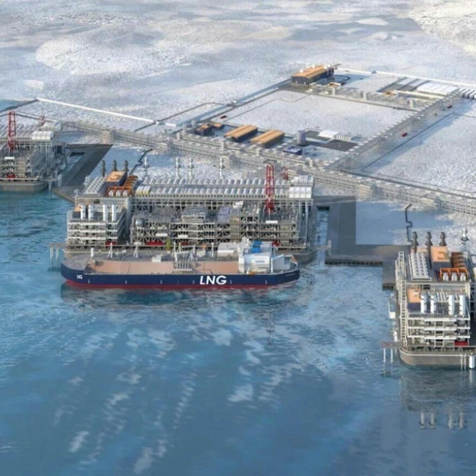Trotz US-Sanktionen: Geheimes Schiff an Russlands Terminal Arctic LNG 2 entdeckt