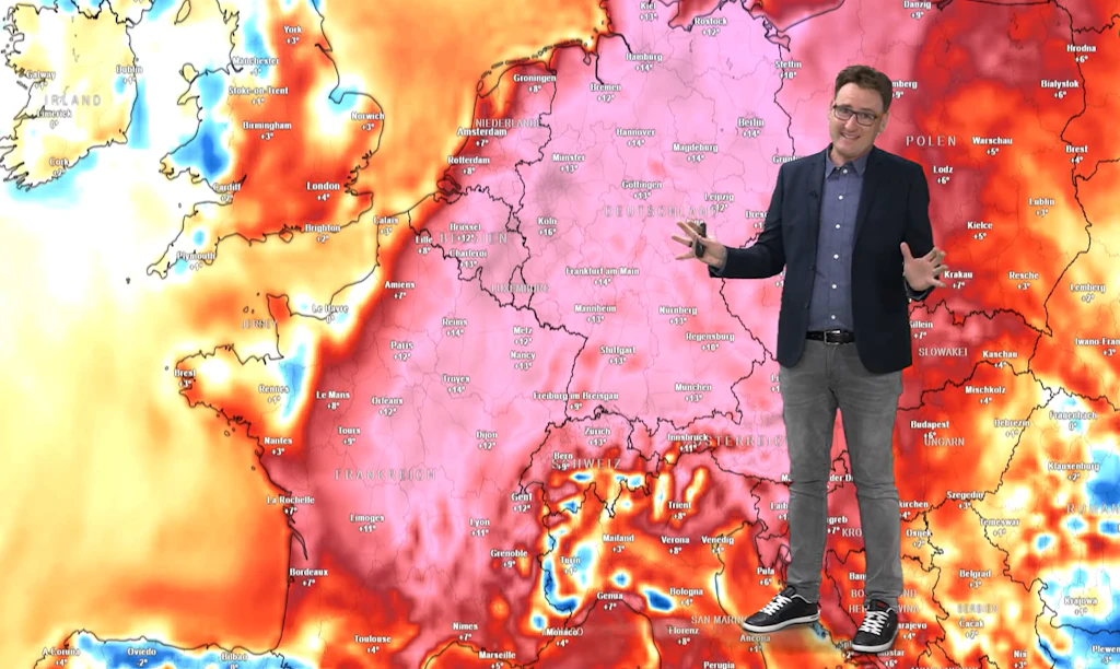 Wahnsinn beim Wetter: Hitzekuppel über Europa – es wird gefährlich!