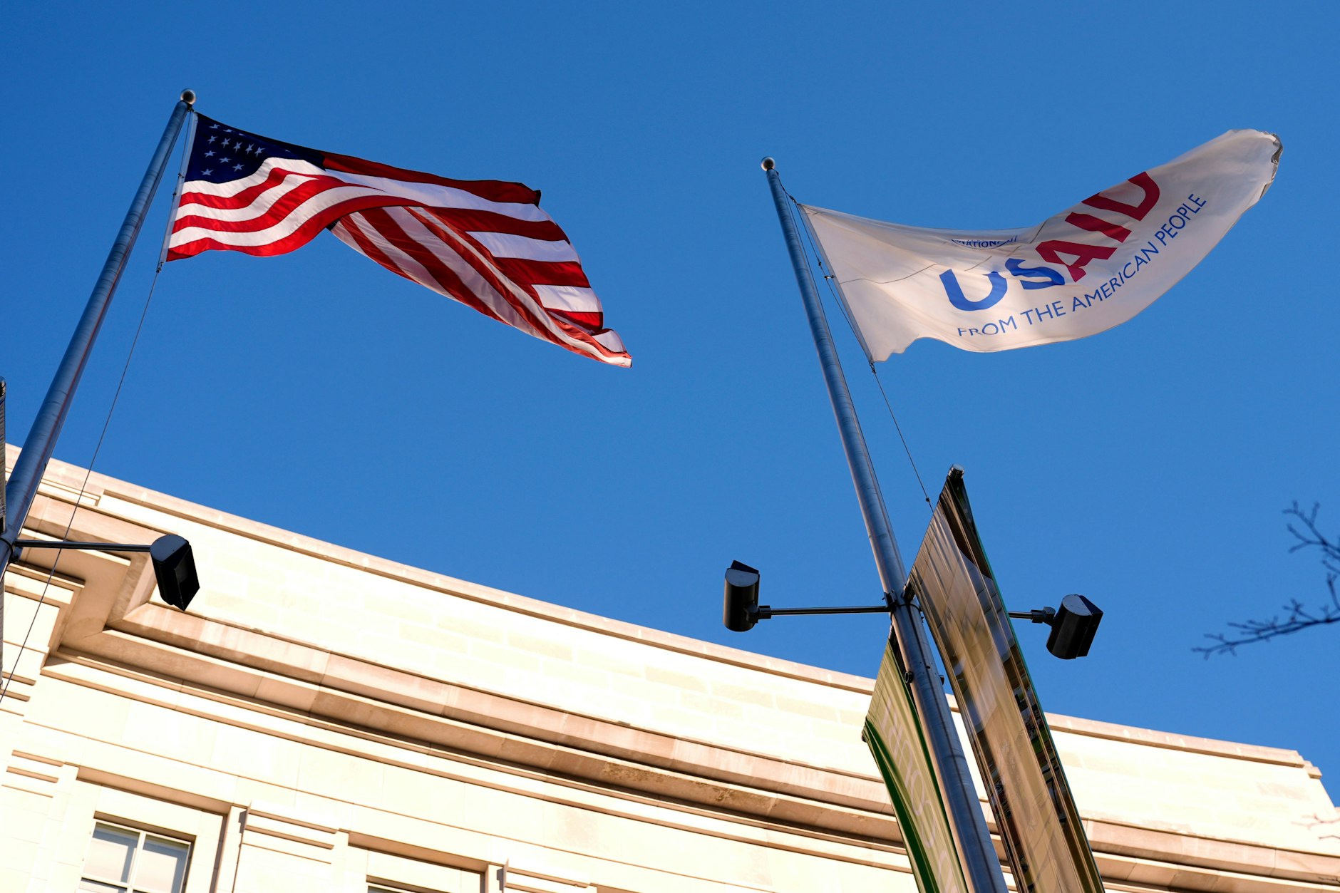Washington: Die US-Behörde für internationale Entwicklung (USAID), aufgenommen am Samstag, 1. Februar 2025, in Washington.