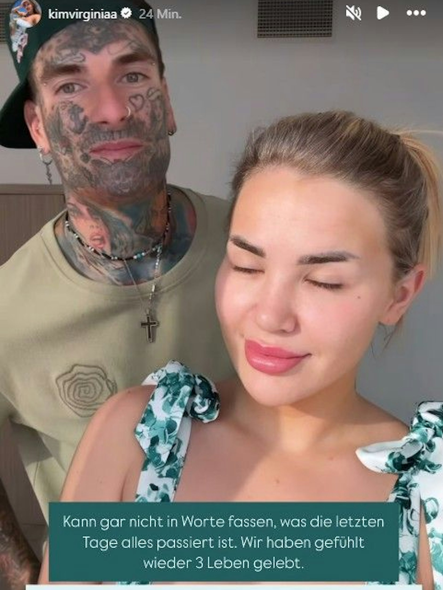 Kim Virginia Hartung und Nikola Glumac ziehen wieder zusammen.